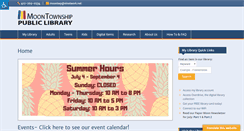 Desktop Screenshot of moonlibrary.org