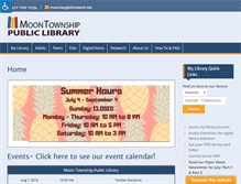 Tablet Screenshot of moonlibrary.org